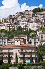 Fototapeta na wymiar Panoramic view of Padula. Campania. Italy.