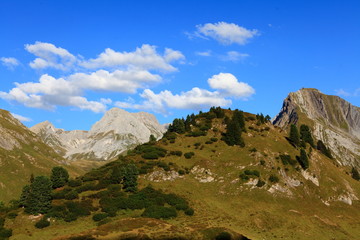 Fototapeta premium Sommer in den Alpen