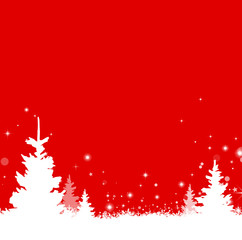 Weihnachten Winter Baum Schnee