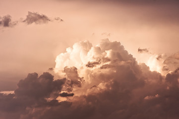 nuage orageux cumulonimbus
