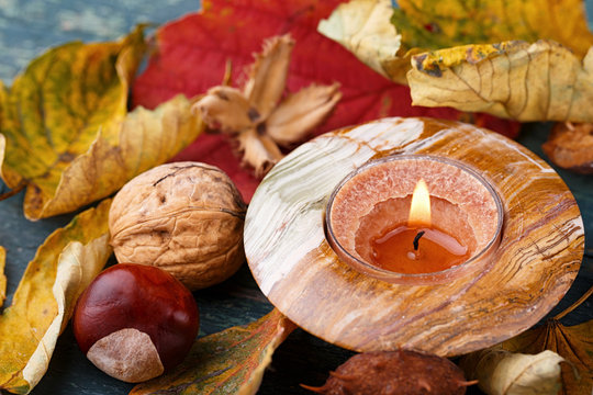 Herbstdeko aus der Natur