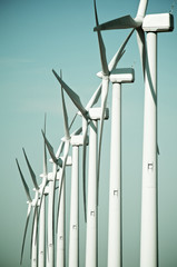 wind turbines