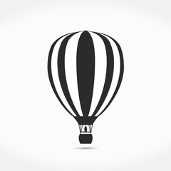 Obraz premium Hot Air Balloon Icon