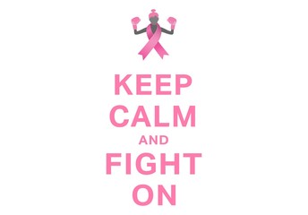 Breast cancer awareness message