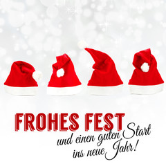 Frohe Weihnachten und eine gutes neues Jahr