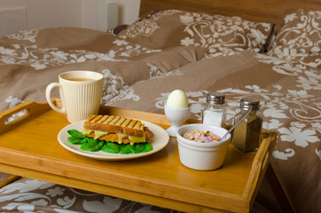 Breakfast in bed