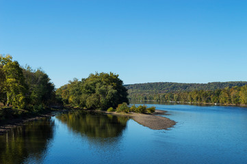 Fototapeta na wymiar Scenic Delaware River