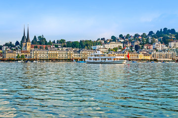 Cityscape of Lucerne, Switzerland