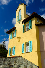Yellow building, Portmeirion