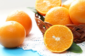 Fresh oranges