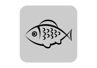 Fish vector icon