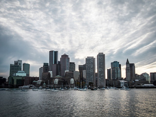Fototapeta na wymiar Boston Skyline