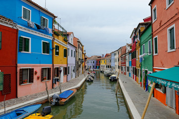 Obraz na płótnie Canvas Canal à Burano