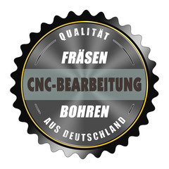 ql84 QualityLabel - Fräsen CNC-Bearbeitung Bohren - black g2061