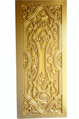 Thai art on the door