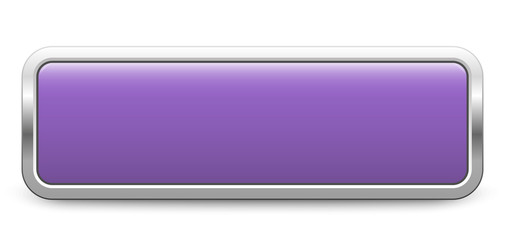 Long rectangular template - violet metallic button
