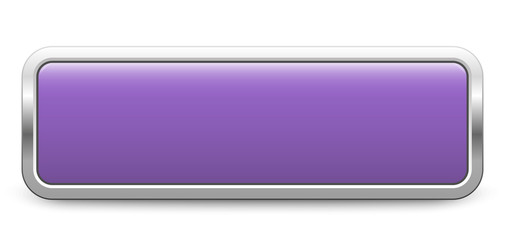 Long rectangular template - violet metallic button