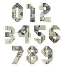 collection of numbers of hundred-dollar bills