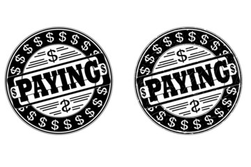 New and old print paying