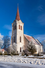 Fototapeta na wymiar Church in Estonia
