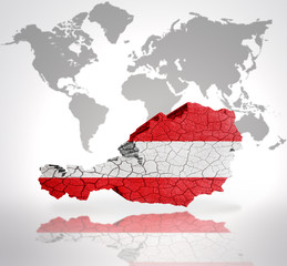 Map of  Austria