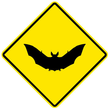 Sinal de perigo - morcegos