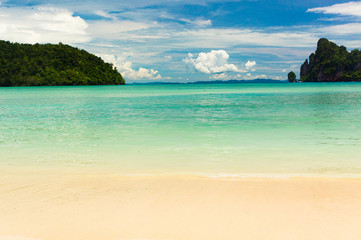 Obraz premium Lagoon Landscape Divine Coastline