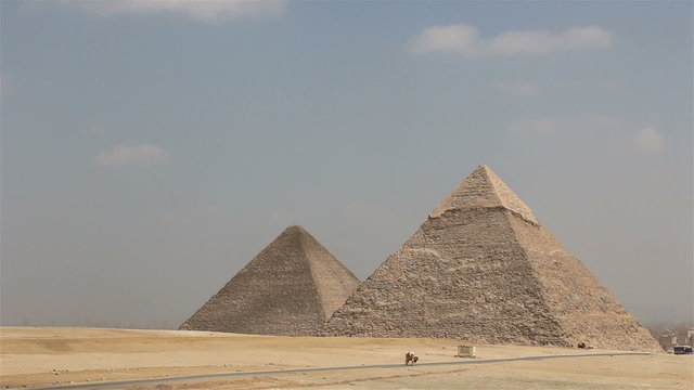 Great Pyramids of Giza. Egypt