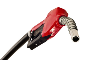 Red Fuel Pump Nozzle From Below