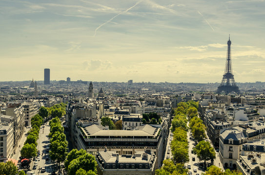Parisian skyline