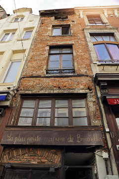 la plus petite maison de Bruxelles