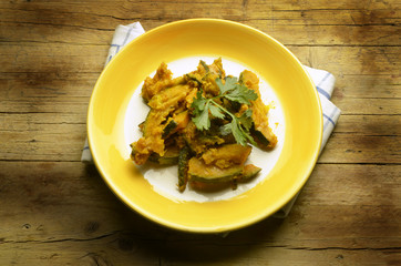 Boiled pumpkin Calabaza hervida Zucca bollita Expo Milano 2015