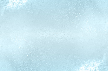 abstract ice cube in light background