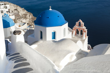 Chapelle Grècque Îles Cyclades Grèce - obrazy, fototapety, plakaty