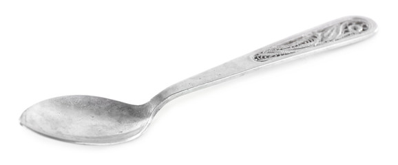 Teaspoon isolated on white