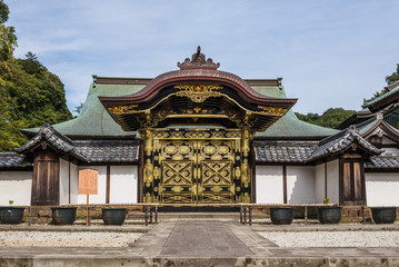 Fototapeta premium 鎌倉 建長寺 唐門