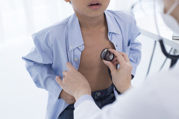 Doctor shed stethoscope children