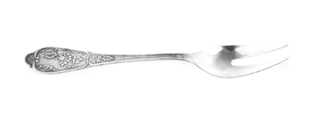 Fork isolated on white