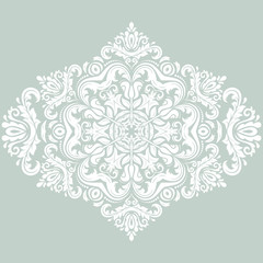 Floral Vector Pattern. Orient Abstract Background