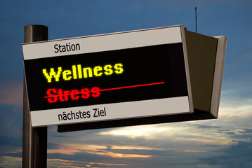 Anzeigetafel 4 - Wellness