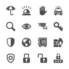 security icon set 3, vector eps10