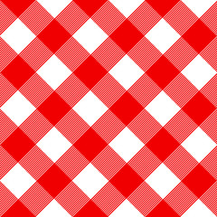 Tablecloth Pattern Red