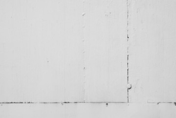 White painted metal background close-up