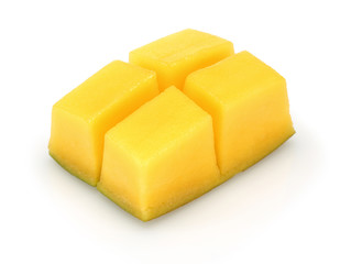 Mango slice cut