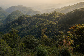 Obraz premium mountain and light