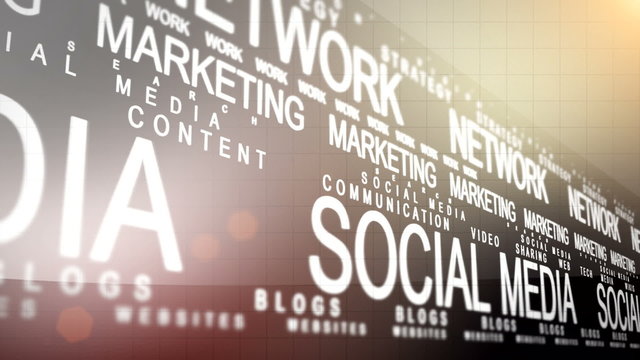 internet-Social media and networking background 3
