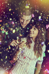 Romantic and fun New Year's celebration