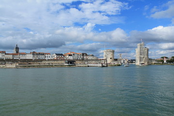 Fototapeta premium Tours médiévales de La Rochelle, France