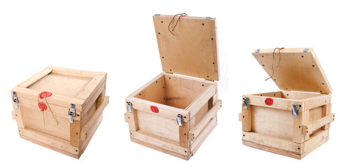 wood post boxes