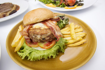 hamburger beef